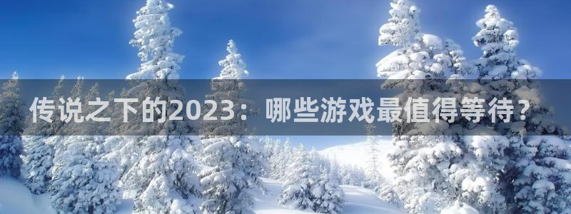 bbin视讯官网注册登录不了：传说之下的2023：哪些游戏最值得等待？