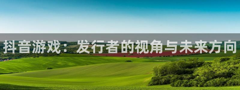 bbin视讯电子商务怎么样：抖音游戏：发行者的视角与未来方向